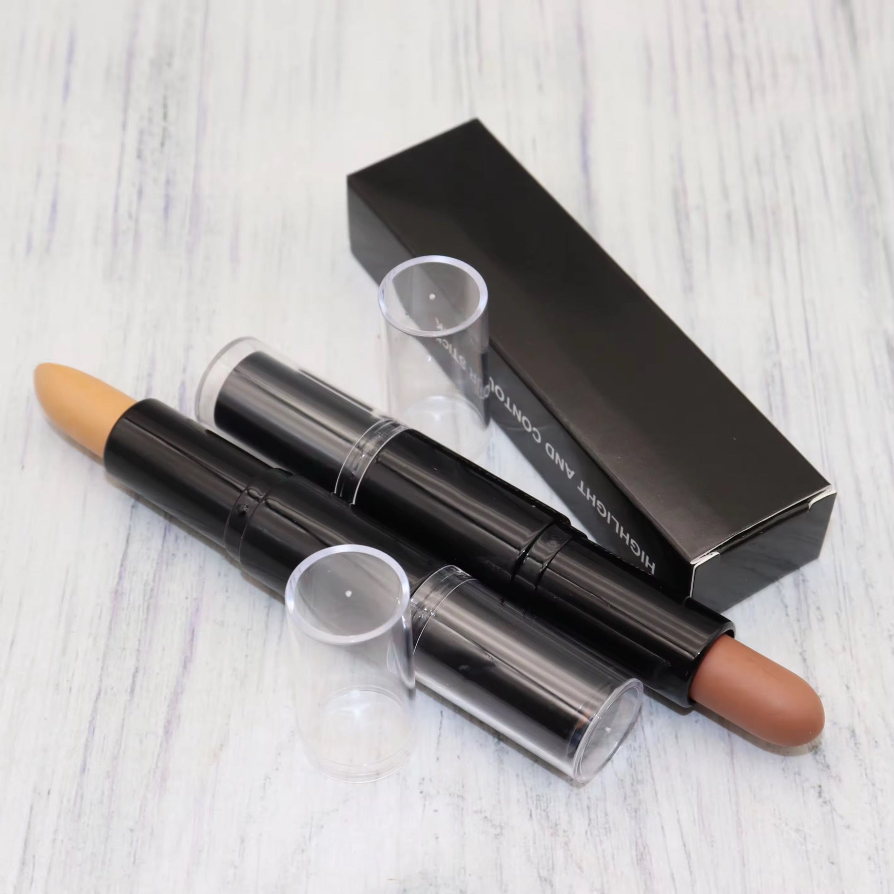 Corrector y Contour en crema vegano – Doble punta